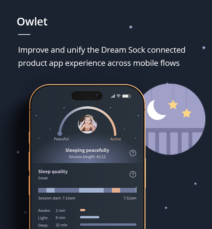 Owlet – Dream Sock